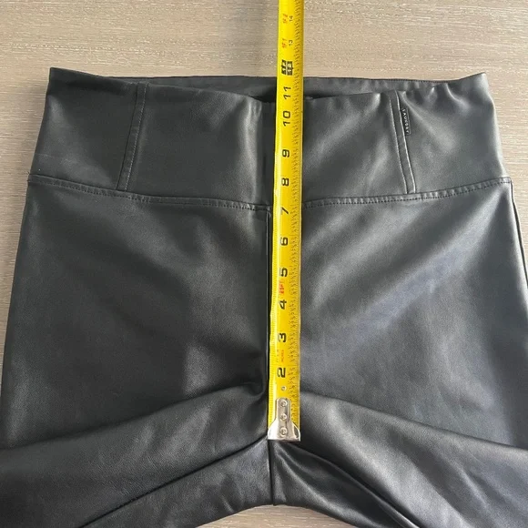 Black Leather Leggings - Picture 6 of 10